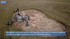 ADE(OG10): Autonome Weltraumrobotik Navigationstests mit Rover SherpaTT auf der Galopprennbahn Bremen