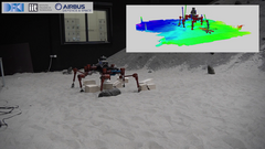 ANT: Navigation and guidance system enables robots to traverse rough, inclined, unconsolidated terrains. Final tests.