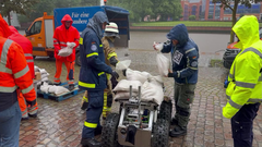 ROMATRIS: Teilnahme an der Bremerhavener Sturmflutübung mit dem THW